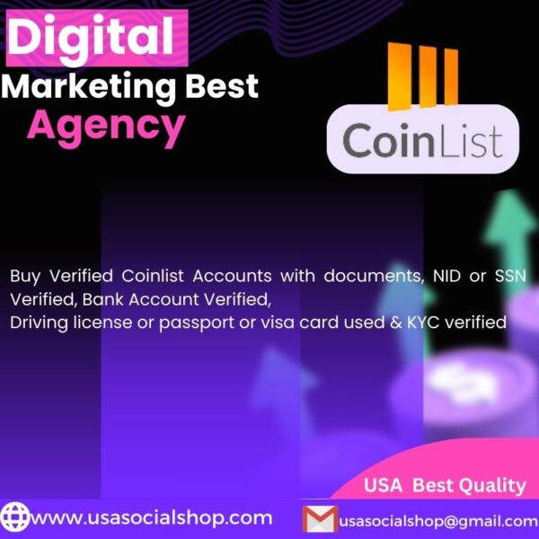 Buy Verified Coinlist Accounts