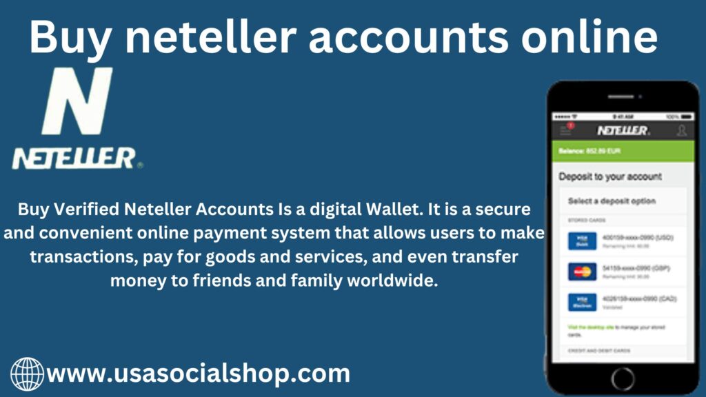 Buy Verified Neteller Accounts