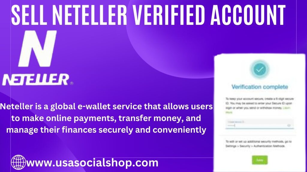 Buy Verified Neteller Accounts