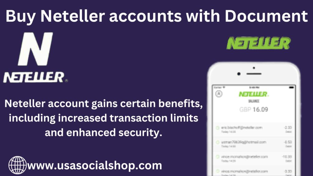 Buy Verified Neteller Accounts