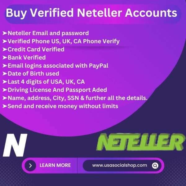 Buy Verified Neteller Accounts